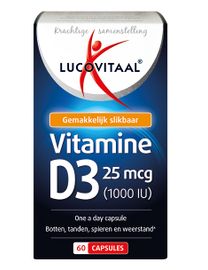 Lucovitaal Lucovitaal Vitamine D3 25mcg
