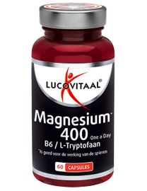 Lucovitaal Lucovitaal Magnesium 400 B6 L-tryptofaan