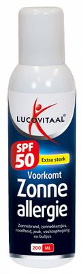 Lucovitaal Zonneallergiespray Factor (spf)50 200ml