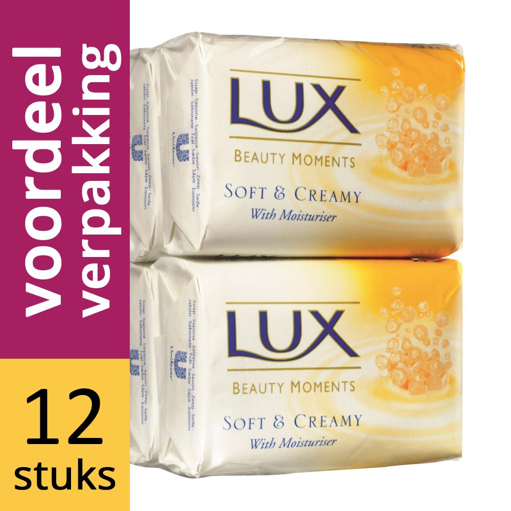 Lux Zeep Soft Creamy Voordeelverpakking 12x4x125
