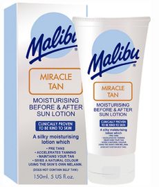 Malibu Sun Malibu Sun Miracle Tan Moisturising Before & After Sun Lotion