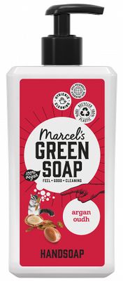 Marcel Green Soap Handzeep Argan Oudh Pomp 500ml