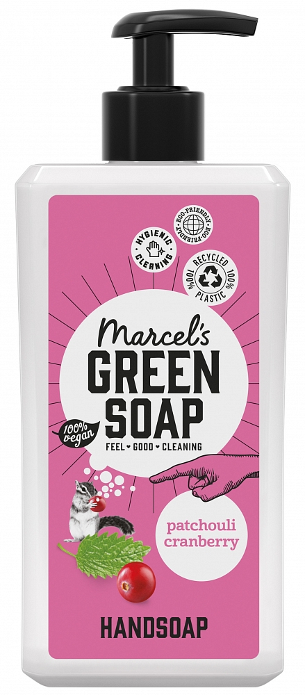 Marcel Green Soap Handzeep Patchouli Cranberry 250ml
