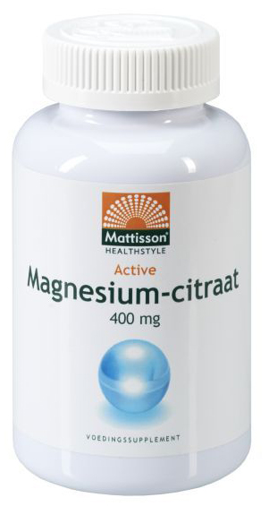 Mattisson Active Magnesium Citraat 400mg