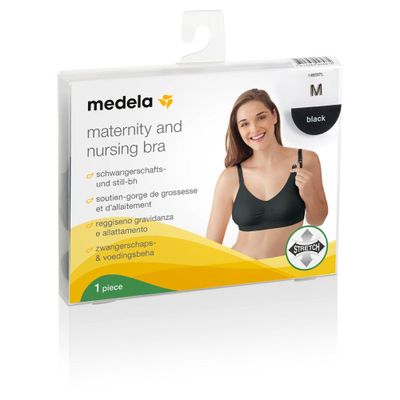 Medela Zwangerschaps- En Voedingsbeha Comfort Zwart L Stuk