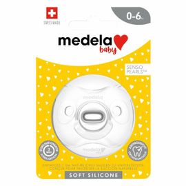 Medela Medela Baby Fopspeen Soft Silicone 0-6m Transparant - Uno