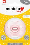 Medela Baby Fopspeen Soft Silicone 0-6m Soft Pink - Uno Stuk thumb