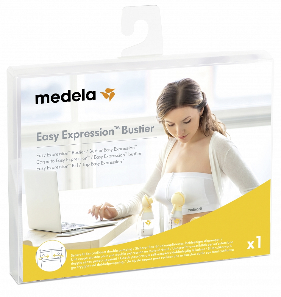 Medela Easy Expression Bustier Wit Maat M Stuk
