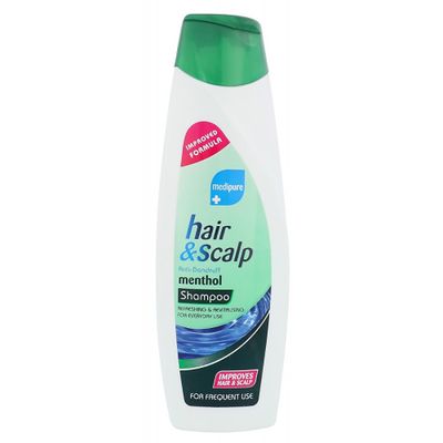 Medipure Hair And Scalp Anti-roos Shampoo Menthol 400ml