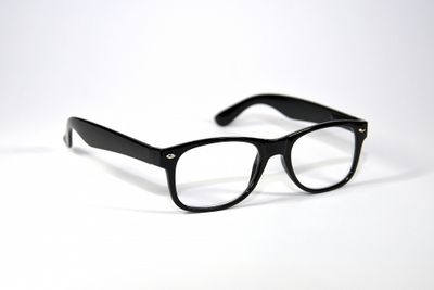 Melleson Eyewear leesbril wayfarer glans zwart +1.00 1ST