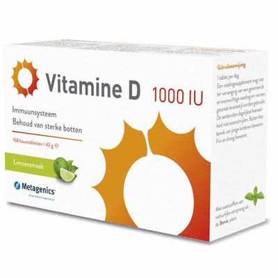 Metagenics Vitamine D1000 Iu Tabletten 168tabl