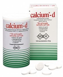 null Calcium D Tabletten Kauwtabletten