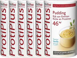 Modifast Modifast Protiplus Pudding Vanille Voordeelverpakking Modifast Protein Shape Pudding Vanille