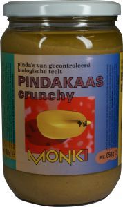 Monki Pindakaas Crunchy Eko