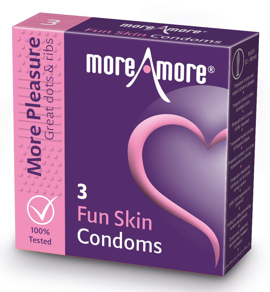 Moreamore Condooms Fun Skin - More Pleasure