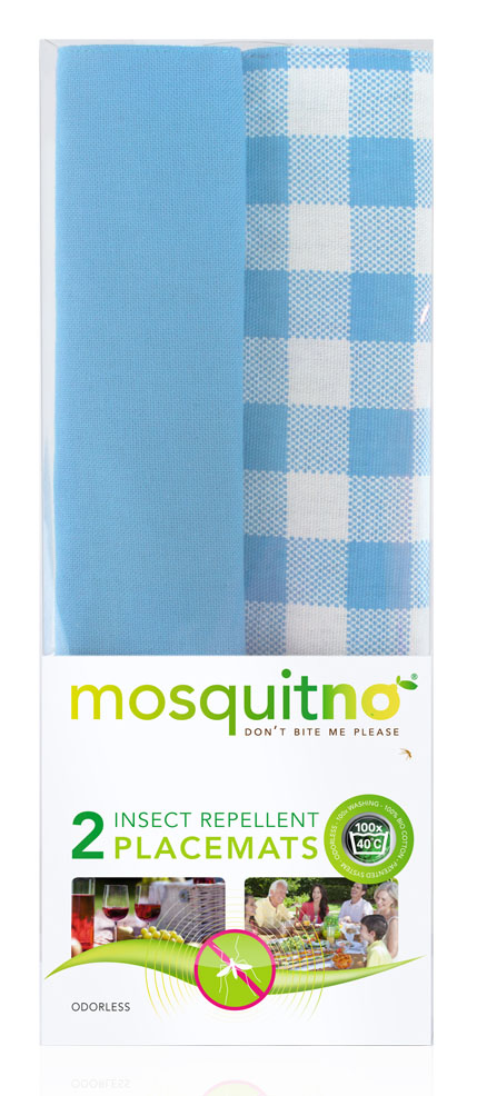Mosquitno Insectwerende Placemat Blauw
