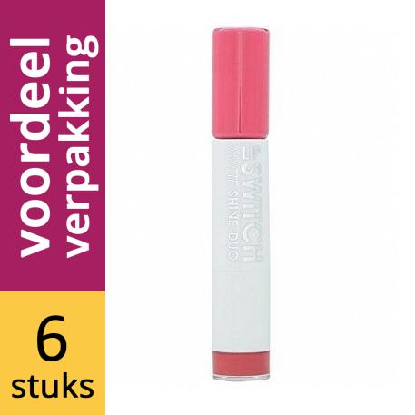 Mua Matte Shine Duo Lipstickgloss Coral Mua Matte Shine Duo Lipstickgloss Coral