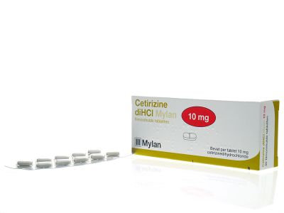 Mylan Cetirizine Dihcl 10 Mg Tabletten 30tabl