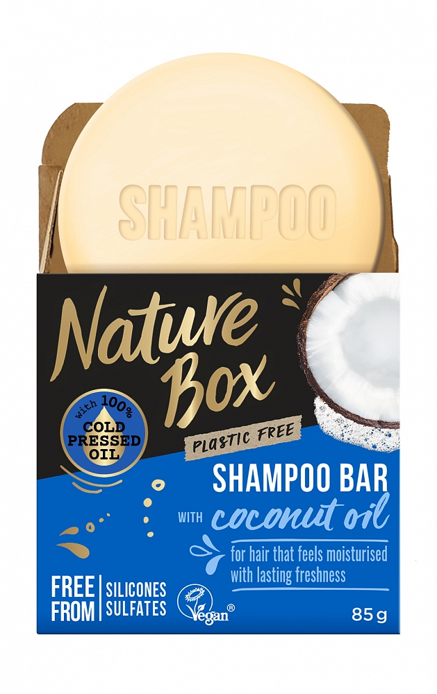 Nature Box Shampoo Bar Coconut Moisture 85gram Nature Box Shampoo Bar Coconut Moisture 85gram