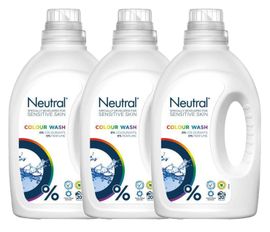 Neutral Neutral Vloeibaar Wasmiddel Kleur Voordeelverpakking 60 Wasjes Neutral Vloeibaar Wasmiddel Kleur 20 Wasjes