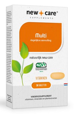 New Care Multi Vitaminen 30tabl