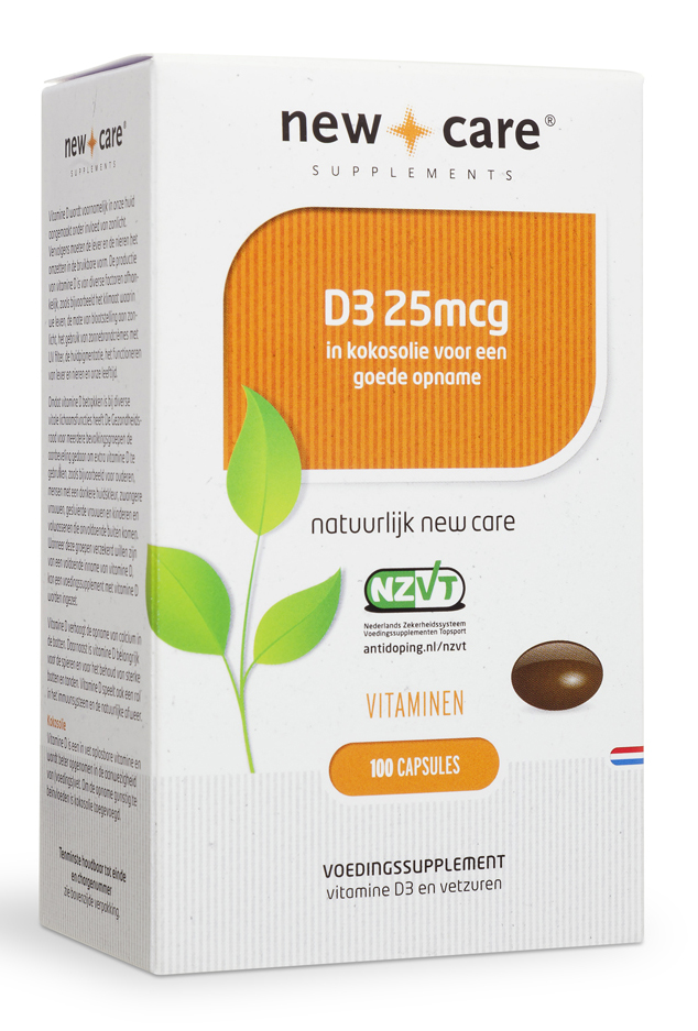 New Care Vitamine D3 25mcg New Care Vitamine D3 25mcg