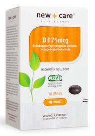New Care New Care Vitamine D3 75mcg