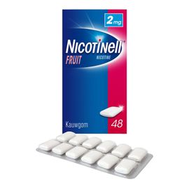 Nicotinell Nicotinell kauwgom fruit 2mg