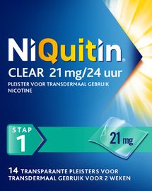 NiQuitin Niquitin clear 21 mg/24 uur stap 1