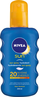 Nivea Sun Zonnebrand Spray Factorspf20
