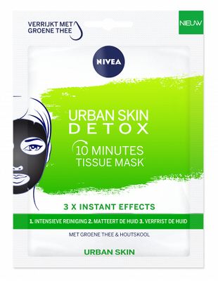 Nivea Urban Skin Detox Tissue Masker Stuk