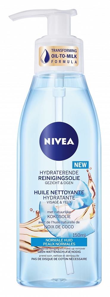Nivea Essentials Wash Oils Normale Huidpomp 150ml Nivea Essentials Wash Oils Normale Huidpomp 150ml