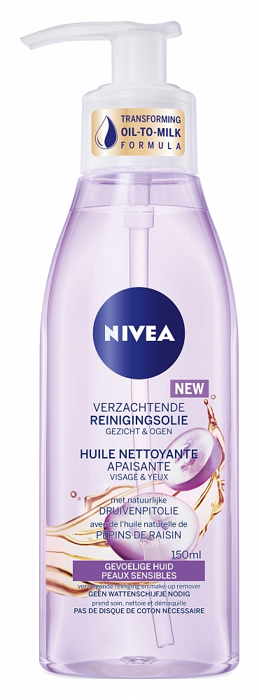 Nivea Essentials Reinigingsolie Gevoelige Huid 150ml