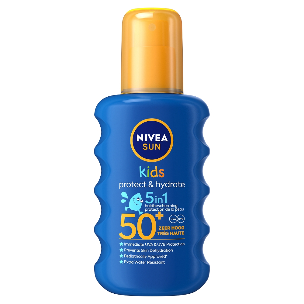 Nivea Sun Kids Sun Spray Gekleurd Factorspf50
