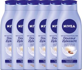 Nivea Nivea Body Milk Zijdezacht Voordeelverpakking Nivea Body Milk Zijdezacht