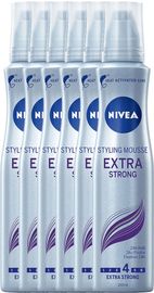 Nivea Nivea Styling Mousse Extra Strong Voordeelverpakking Nivea Styling Mousse Extra Strong