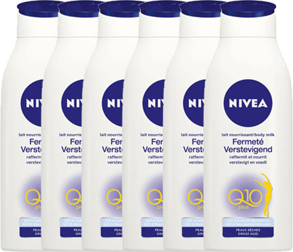 Nivea Body Milk Q10 Verstevigend Voordeelverpakking 6x400ml