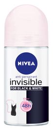 Nivea Nivea Deodorant Roller Invisible For Black & White