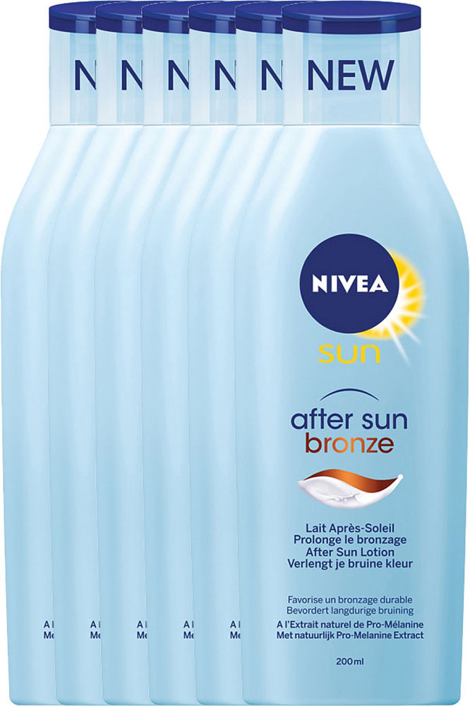 Nivea Sun After Sun Bronze Lotion Voordeelverpakking Nivea Sun After Sun Bronze Lotion Voordeelverpakking