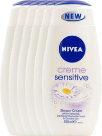 Nivea Nivea Shower Creme Sensitive Voordeelverpakking Nivea Douchegel Creme Sensitive