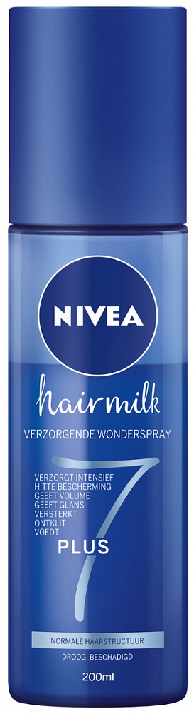 Nivea Hairmilk Verzorgende Wonderspray Normale Haarstructuur 200ml