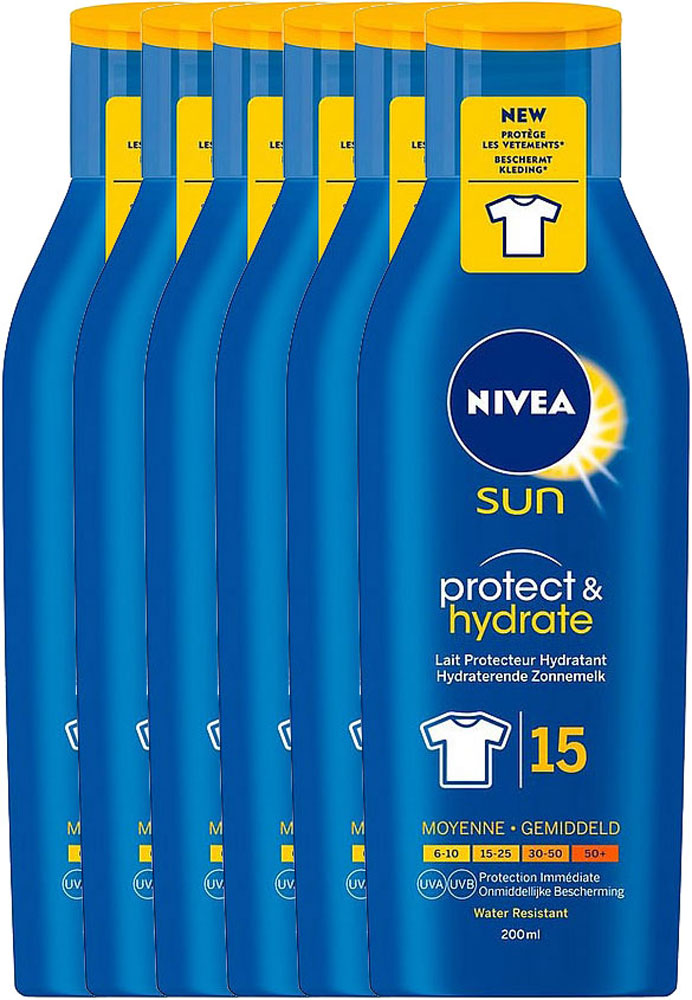 Nivea Sun Verzorgende Zonnemelk Factorspf15 Voordeelverpakking