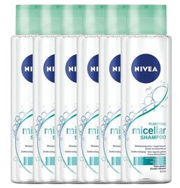 Nivea Nivea Purifying Micellar Shampoo Voordeelverpakking Nivea Purifying Micellar Shampoo