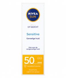 Nivea Nivea Sun Sensitive Gezichtszonnecreme SPF50