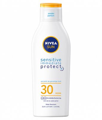 Nivea Sun Sensitive Soothing Zonnemelk Factor(spf)30 200ml