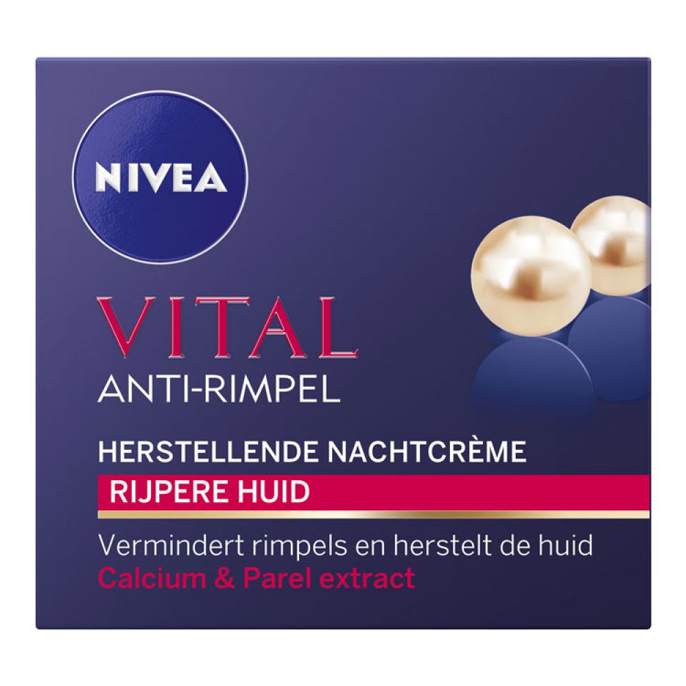 Nivea Vital Herstellende Nachtcreme 50ml Nivea Vital Herstellende Nachtcreme 50ml