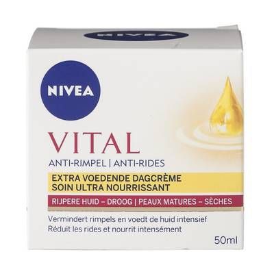 Nivea Dagcreme Vital Anti-Rimpel Extra Voedend 50ml