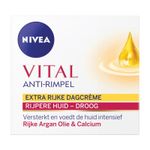Nivea Dagcreme Vital Anti-Rimpel Extra Voedend 50ml thumb