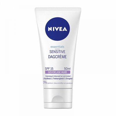 Nivea Essentials Sensitief Dagcrème SPF15 50ml