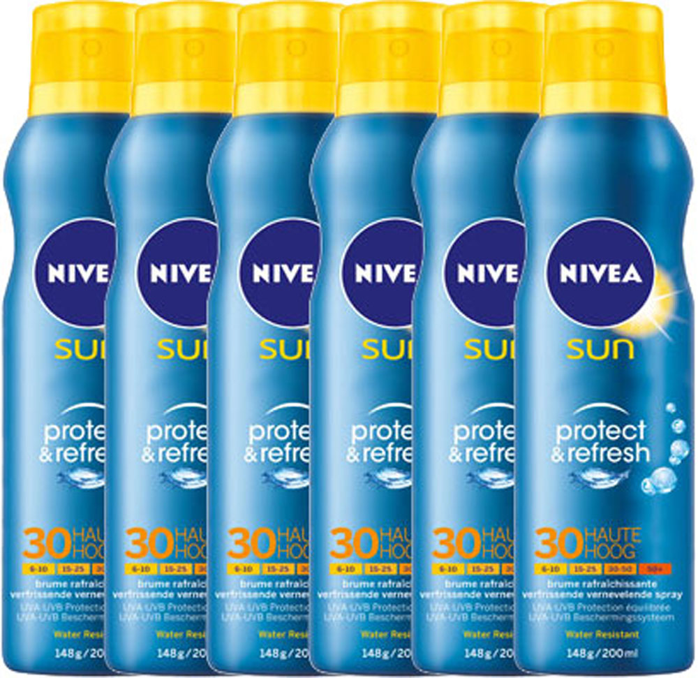 Nivea Sun Protect And Refresh Factorspf30 Voordeelverpakking